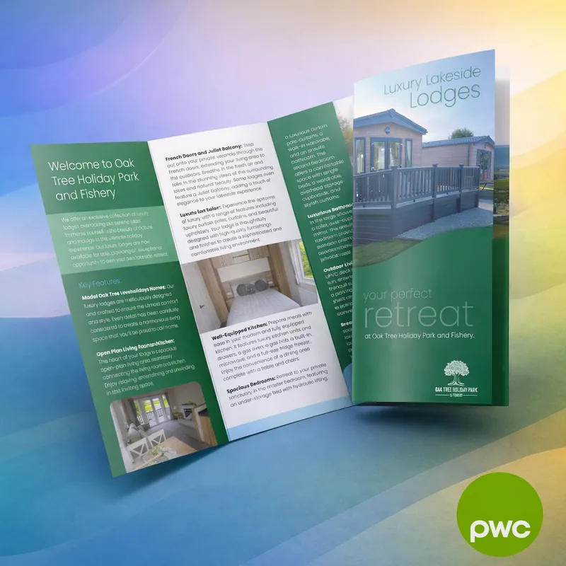 Brochure design by Paul Walker Creative, Yorkshire